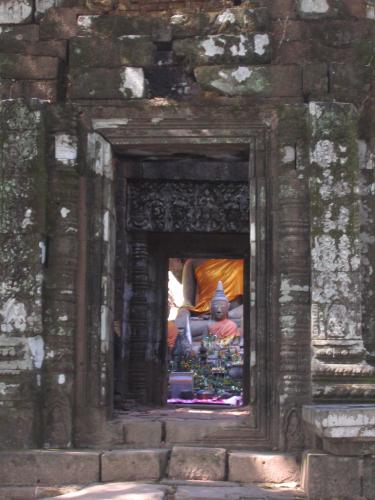 Vat Phou temple superieur porte